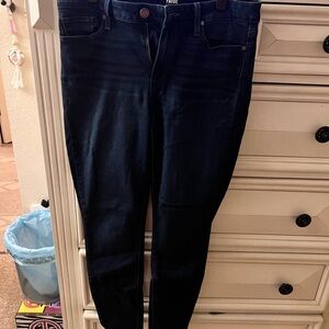 PAIGE Women's Midnight Blue Skinny Jeans (Verdugo Ankle) 30